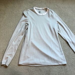 Patagonia Gray Long Sleeve Shirt Size M